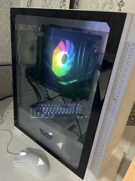 Игровой компьютер в сборе