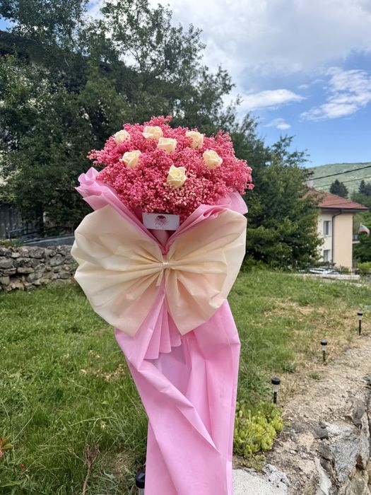 Букет човешки размери
