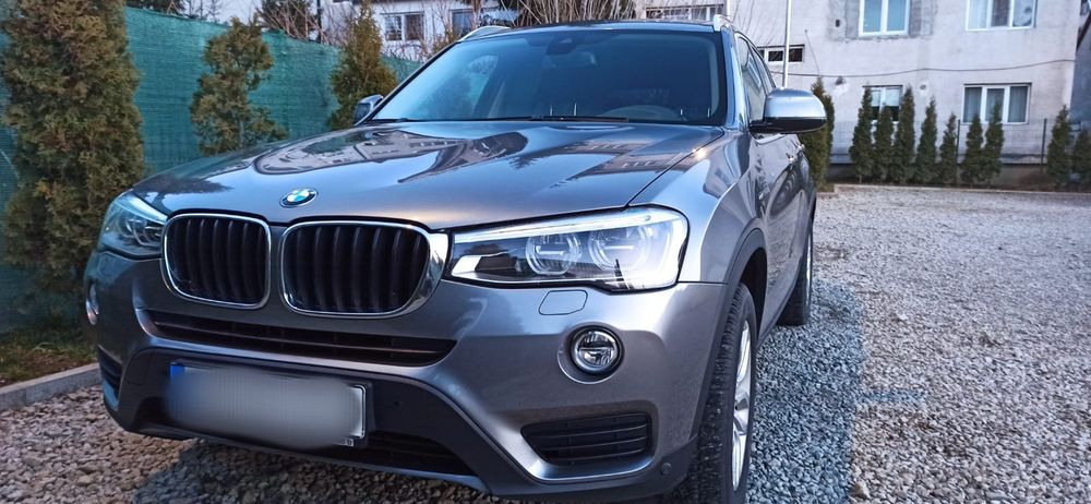 BMW x3 -2.0 D, xdrive, automată,euro 6,  Hud, ACC, Front- Lane asist, Led adaptiv, camera, Memory, panoramic, etc