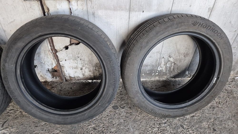 Set de cauciucuri de vara 215 50 R17 XL (2 x Hankook si 2 x  Roadhog)