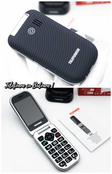 Telefon cu clapeta - Telefunken S460 - Telefon senior