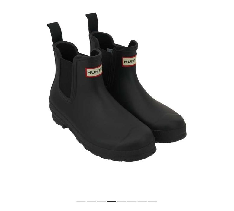 Hunter классические челси-ботинки