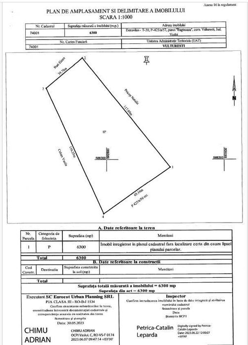 Teren (intravilan si extravilan)