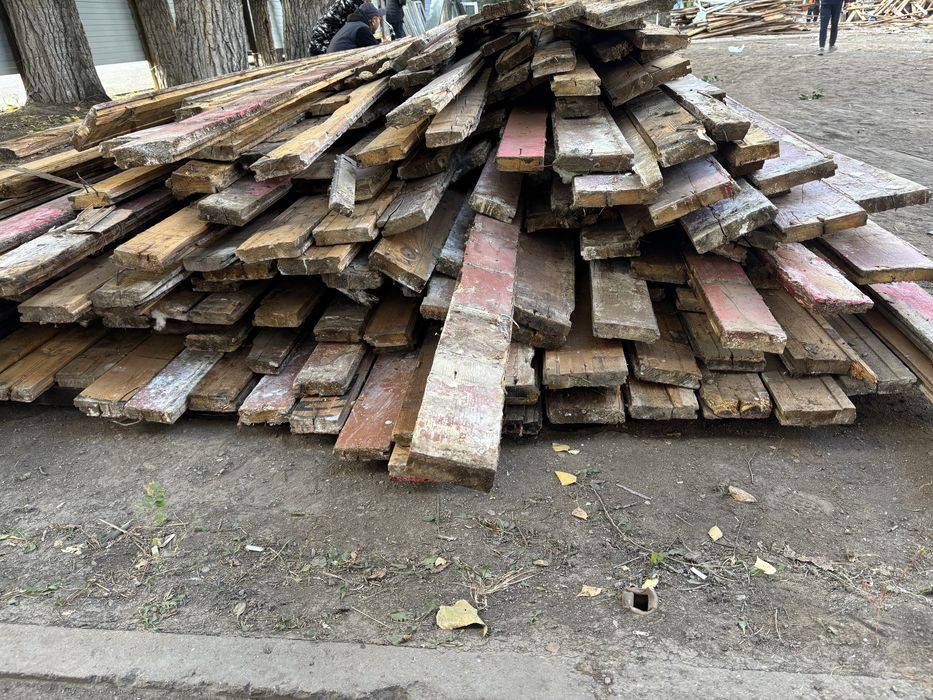 Половые доски разных размерах