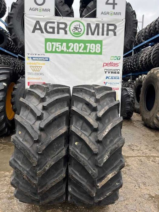480/65R28 cu garantie cauciucuri noi radiale pentru tractor fata