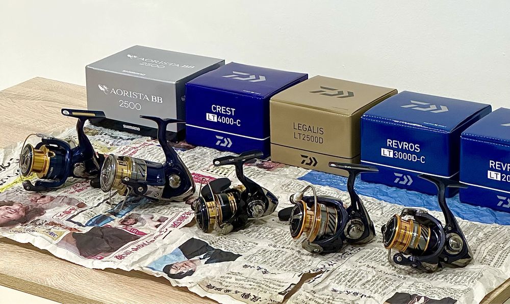 Катушки Daiwa, Shimano