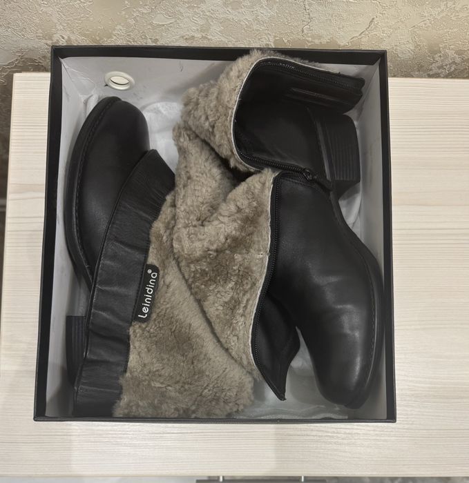 Женские сапожки кожаные 41 размер