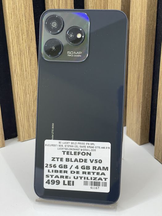 ZTE Blade V50 256Gb 4Gb ram Garantie / Factura #61167