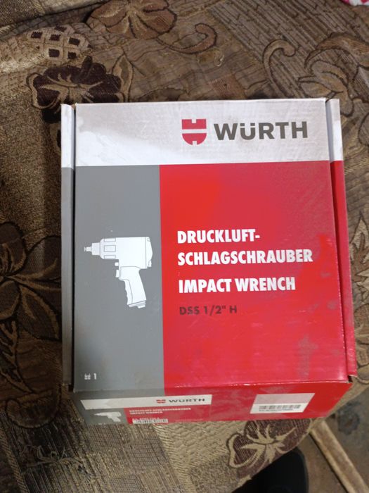 Пневмогайковерт wurth