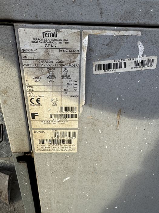 Centala lemne ferolli 7 elementi(GFN 7)