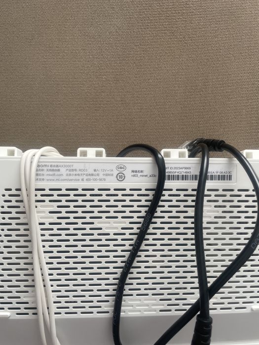 Wi-Fi роутер модем Xiaomi AX3000T