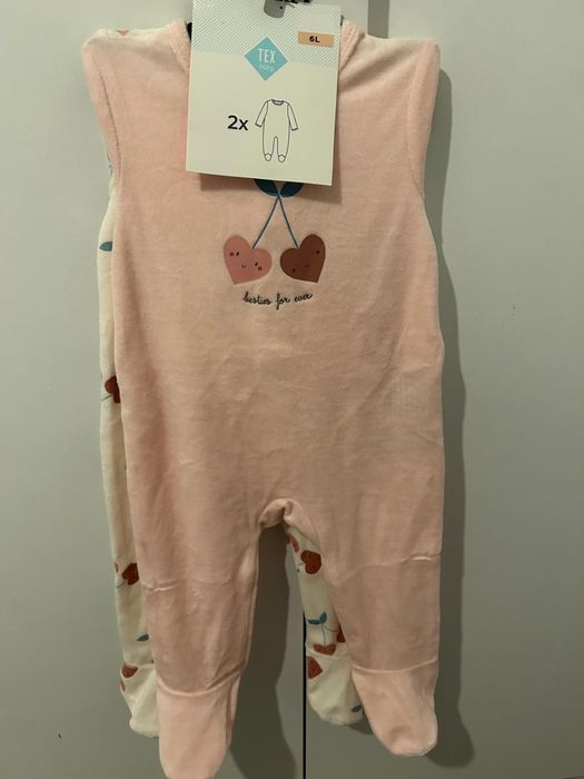 Pijama salopeta flausata groasa TEX Carrefour