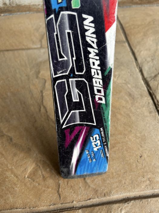 Skiuri Nordica lungime 135 cm + bete HEAD