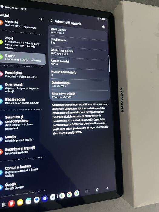 Vand/Schimb Tableta Samsung A9+ 6/128 11”