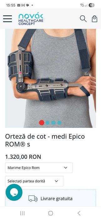 Orteza medicala cot Medi Epico