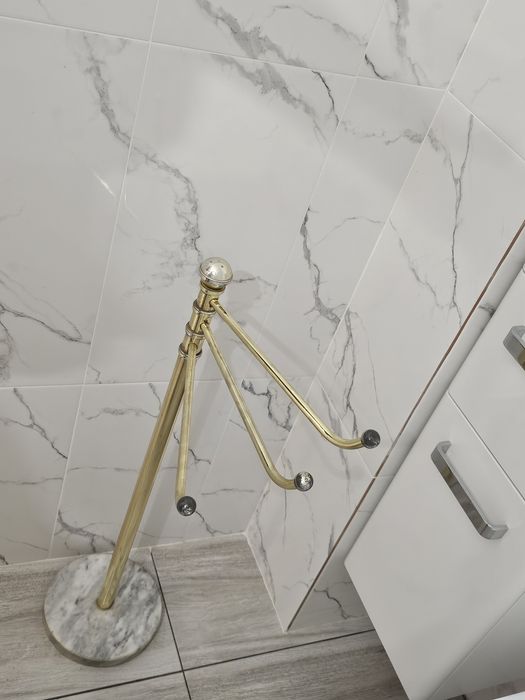 Suport de prosoape auriu vintage