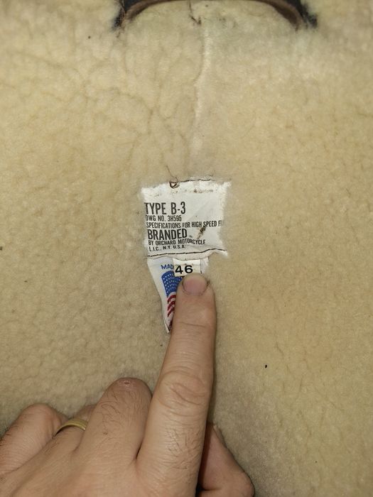 Cojoc aviator blana naturală