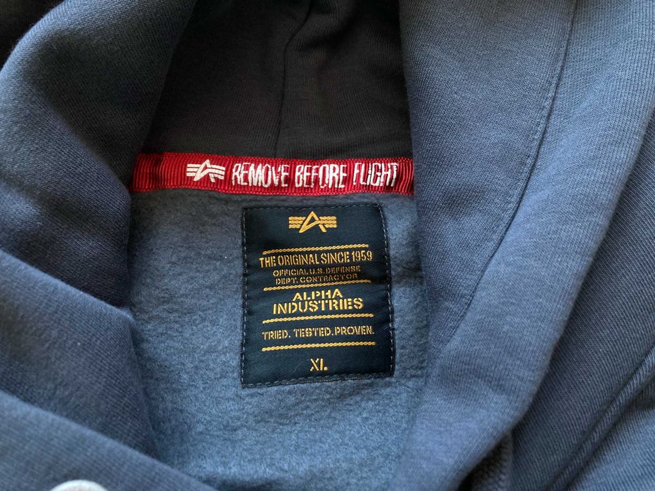 Alpha Industries мъжки суитчър суичър размер XL