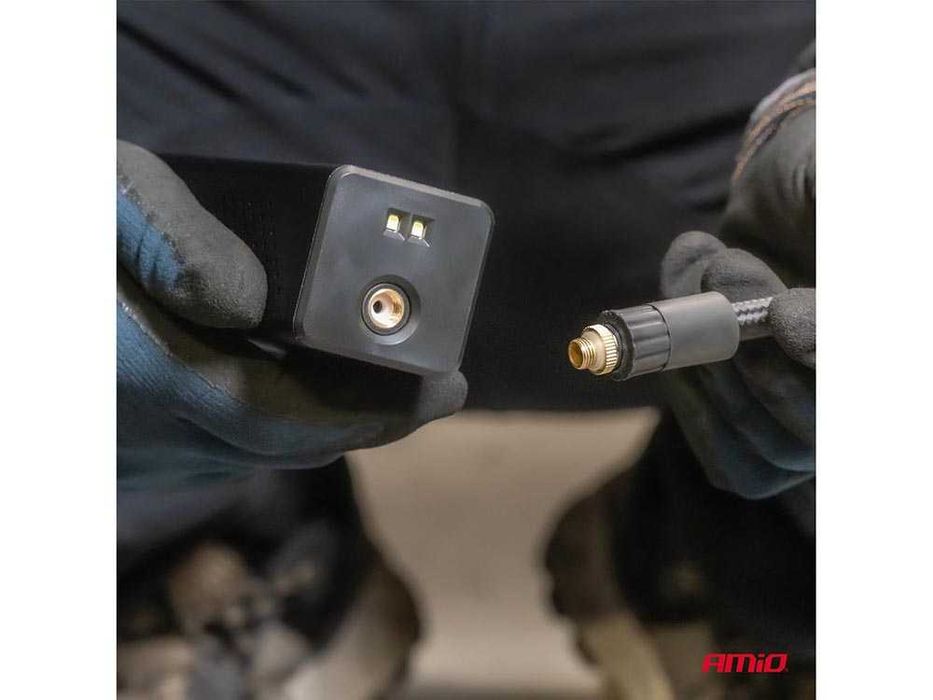 Автомобилен компресор AMIO  с лед дисплей 12v 100w