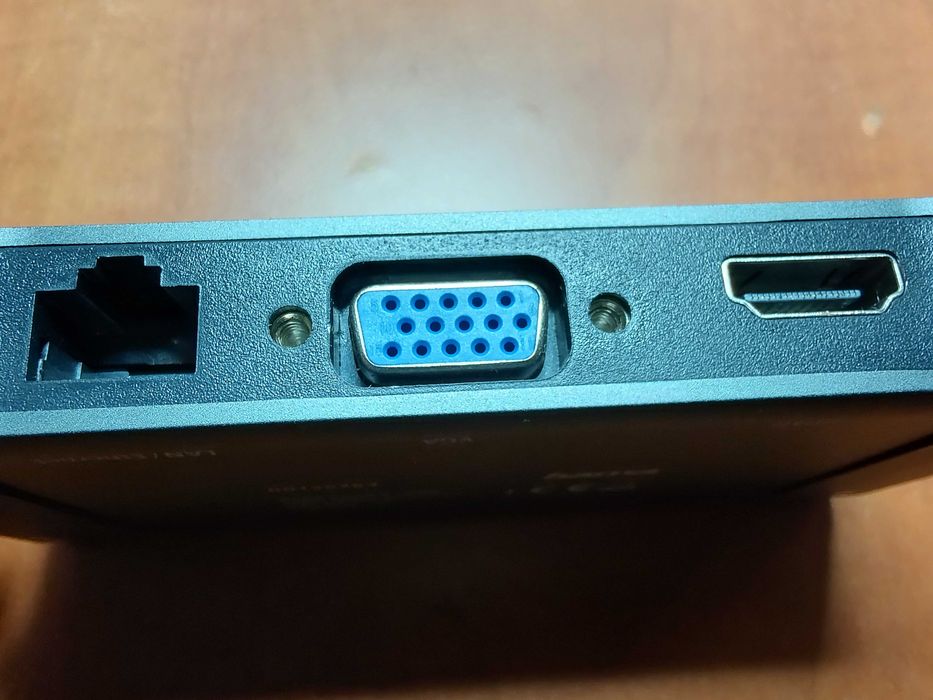 Hama Staie Docking 7în1 USB-C 3x USB-A 3.1 HDMI VGA LAN USB-C (PD)