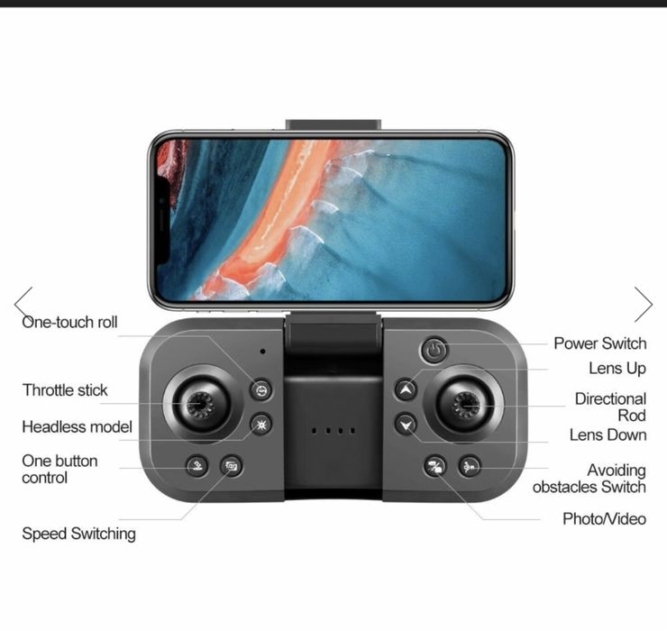 Drona S2S noua, Algena, 8K, 25 min zbor