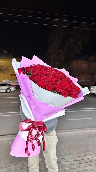 101 роза всего 27000тг!