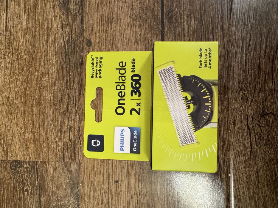 Set 2 rezerve Philips OneBlade 360 noi sigilate originale