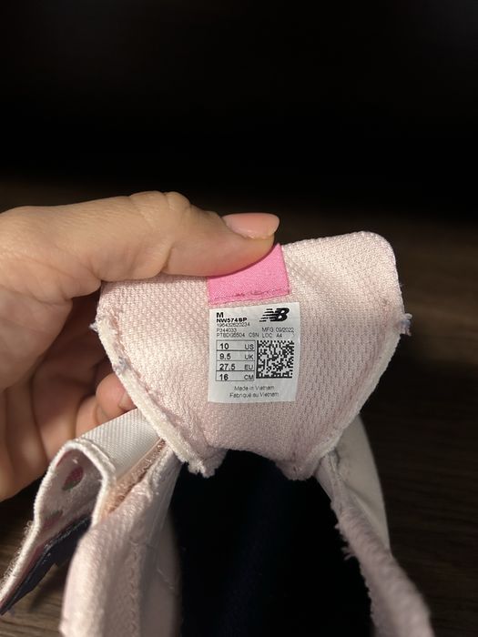 Спортни обувки / маратонки за момиче New Balance розови