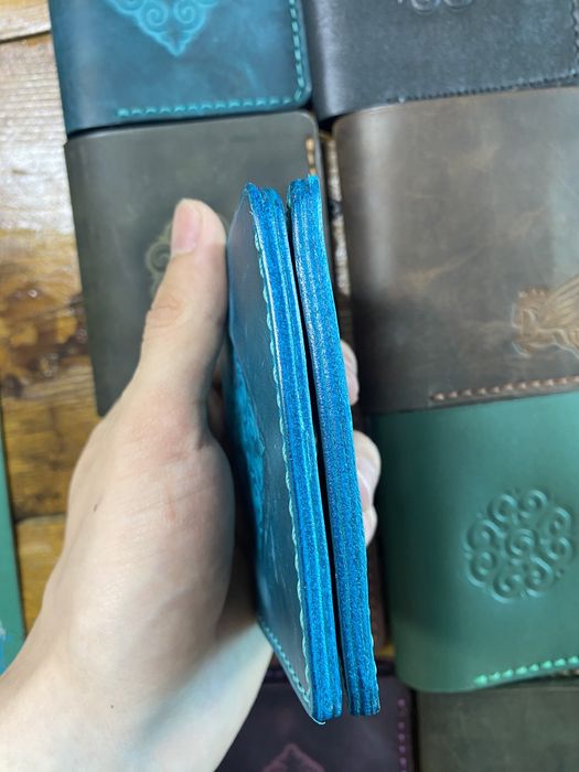 Кожаный портмоне