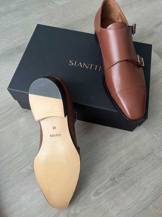 Pantofi barbati de eveniment cu talpa din piele