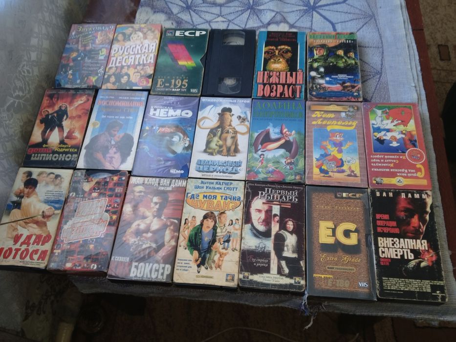 Видик видик видик с касетами