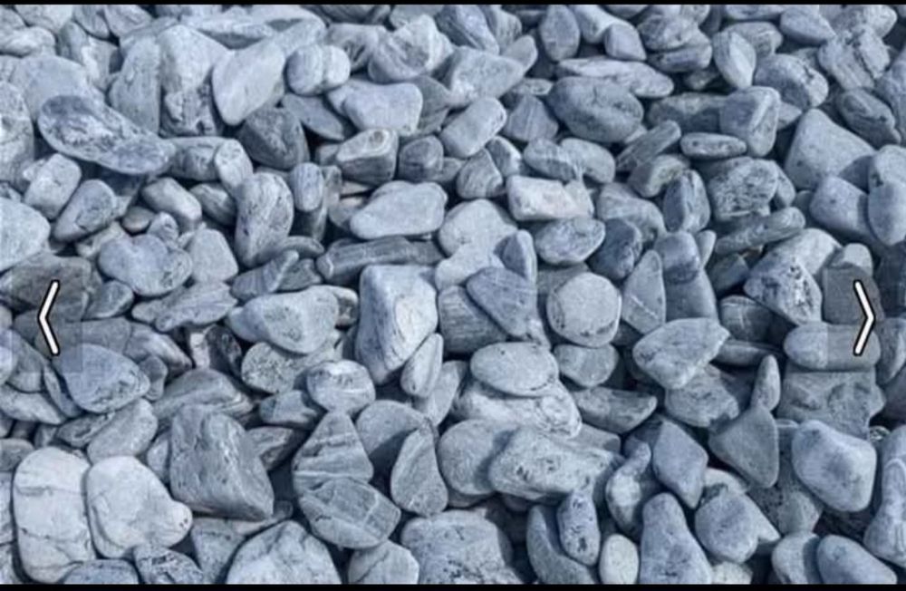 Доставки на бели камъни(чакълени]за украса и декорация