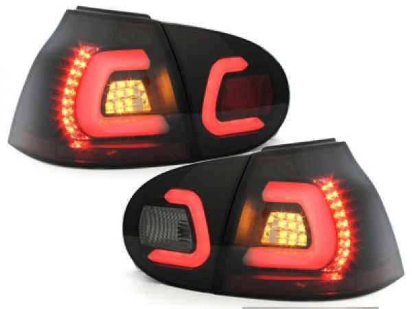 Стопове VW Голф 5 ЛЕД Lightbar Тъмни Опушени Golf 5 LED