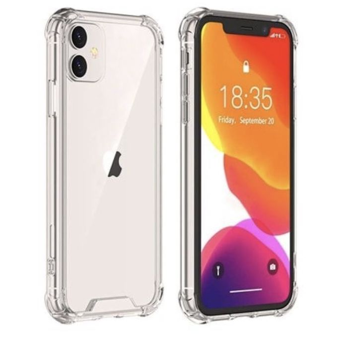 Iphone 11/12/13/14/15/16/17 PRO MAX AIR PLUS Husa Silc Bumper Anti Soc