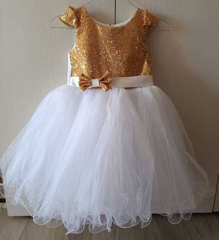 Rochita de ocazie fete 5-6 ani