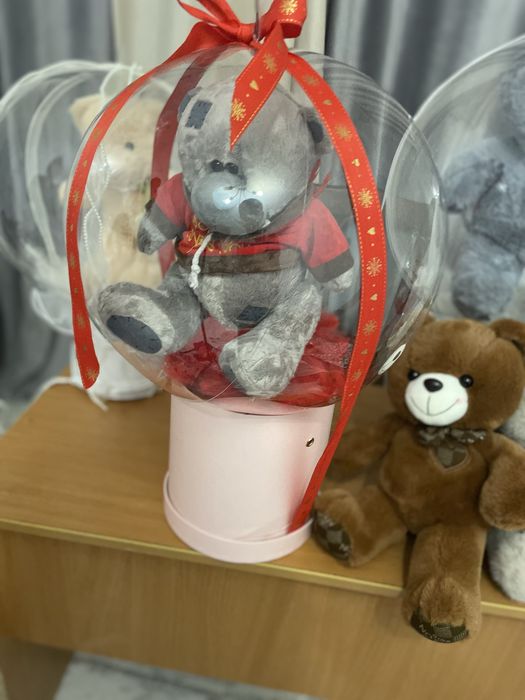 Мишка в шарике подарки