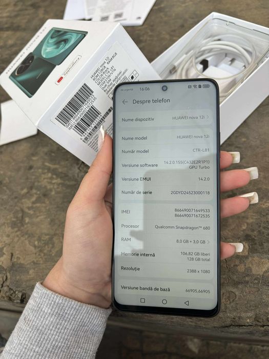 Huawei nova 12i full box