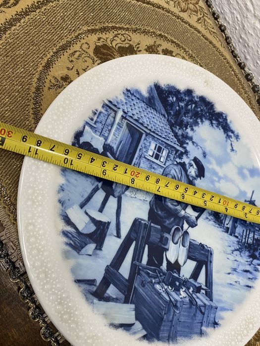 Винтидж порцелан Делфт 1950 1970 колекционерска ръчна украса