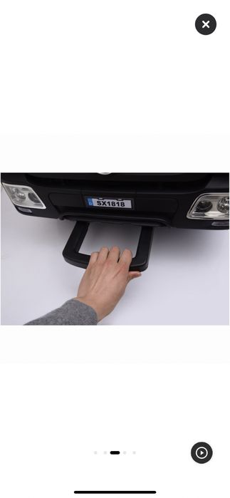 Masinuta electrica pentru copii, Mappy - Masina Pompieri