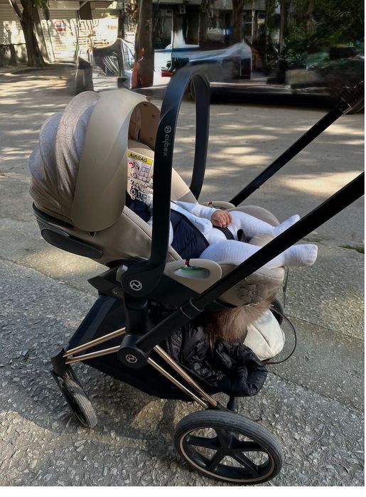 Cybex Priam 4, с дизайнерски кош