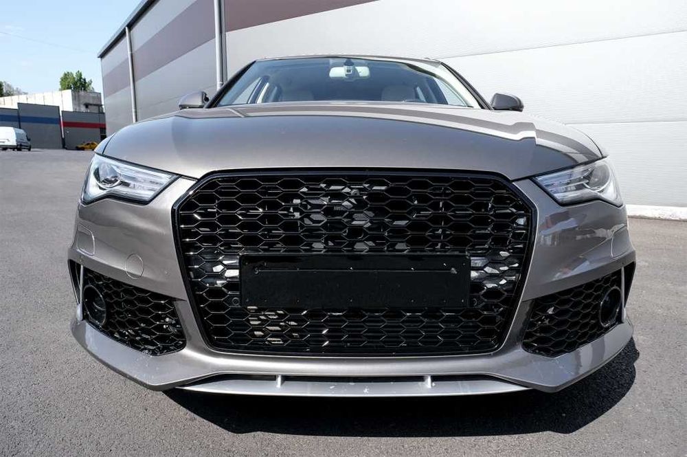Bara fata Audi A6 C7 facelift 2014-2018 RS Look cu grila fagure