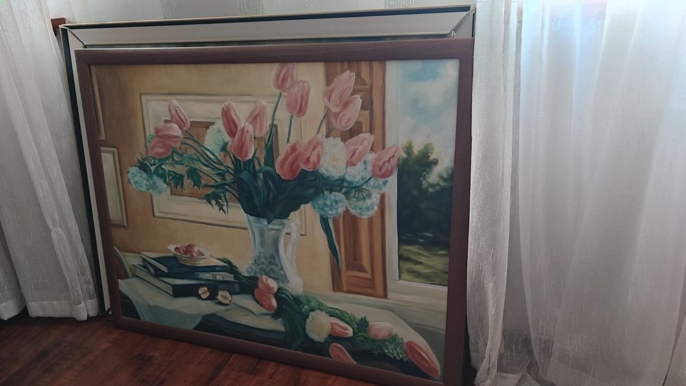 Картина Винсента Ван Гога "Ваза с красными маками"