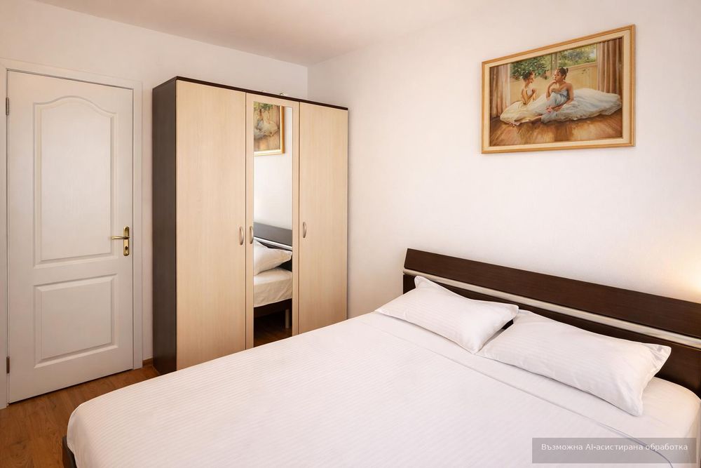 Двустаен апартамент под наем в Център