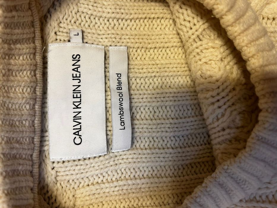 Pulover barbati din lana Calvin Klein L