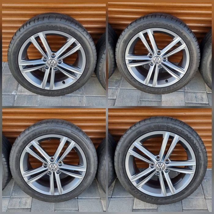 Jante Originale SEBRING MADRID DIJON Nogaro 17"VW Cauciuc Iarnă