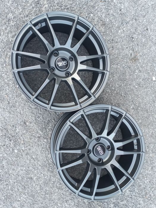17"4x114.3 O.Z Матт Гънметал Perlude Mitsubushi Hyundai Kia Nissan 7.5j et35 Чисто Нови