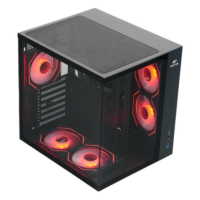 Корпус Wintek Cube Pro V909-B TG, ATX