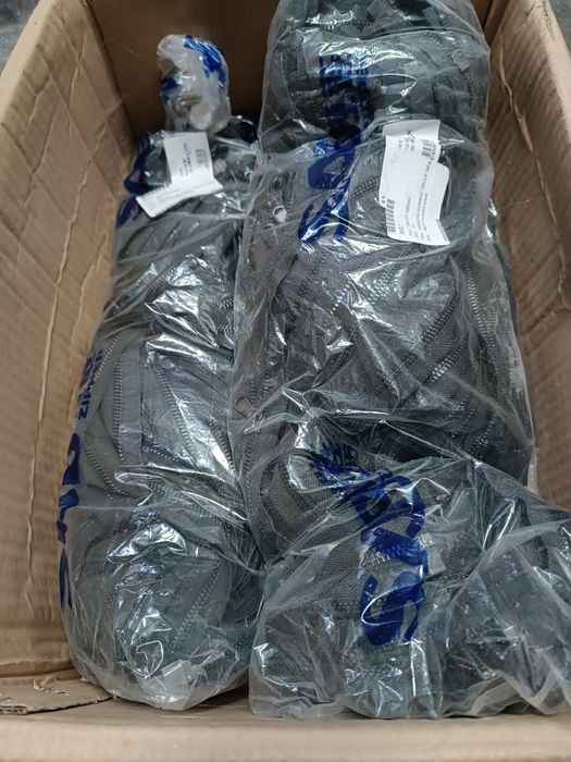 Fermoar metalic, maro, gri, albastru inchis