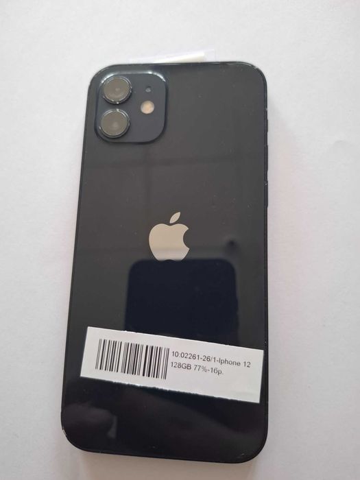 Мобилен телефон iPhone 12 128GB 77%BH