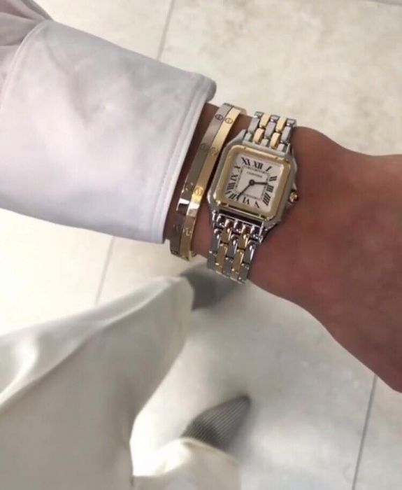 Позлатени гривни Cartier Love SM  - 750 / 18K